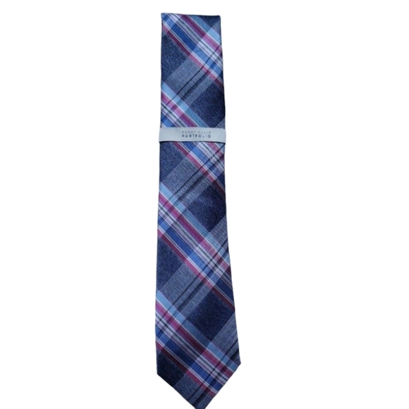 MEN'S PERRY Ellis Designer Neck Tie - Picture 1 of 6